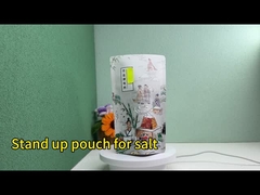 Белая бумага Ламинированная алюминиевая фольга Подъемные многоразовые пакеты для еды Для пряностей Перекусы Пищевые соляные упаковки