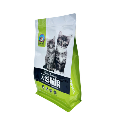 Купить Custom Logo Heavy Duty Large Flat Bottomed Pet Food Bags With Zipper For Dry Pet Food Cat Food Packaging (Логотип на заказ) Большие мешки с плоским дном для домашних животных с молниеносным замком для сухих домашних животных online manufacture