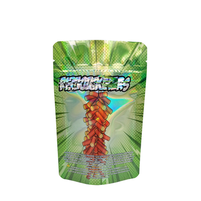 Купить Голографический дизайн детско-защитный Mylar Stand Up Pouches для упаковки травы online manufacture