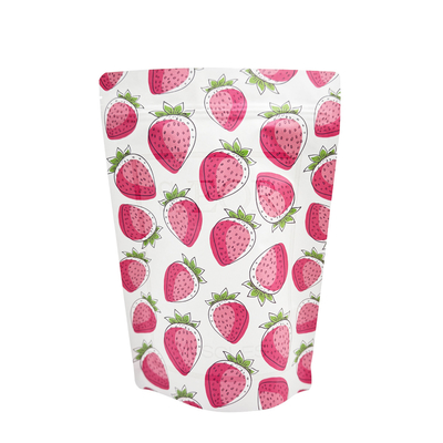 Купить Ярко напечатанная фольга покрытая водонепроницаемой бумагой Kraft Stand Up Pouch с ципом для упаковки продуктов питания online manufacture